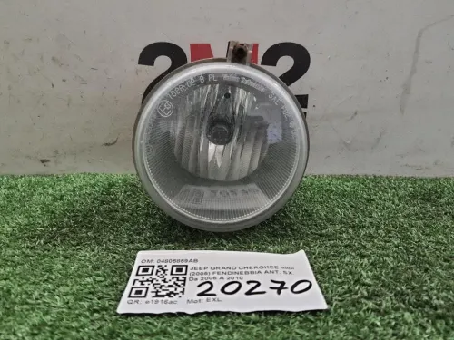 Fendinebbia ANT SX 04805859AB Jeep Grand Cherokee III 2005