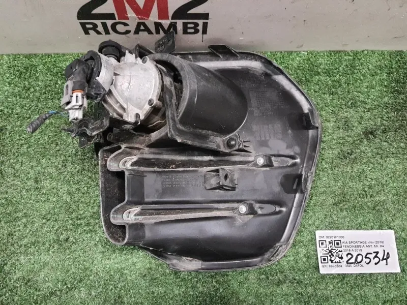 Fendinebbia ANT SX 92201F1000 Kia Sportage IV 2016