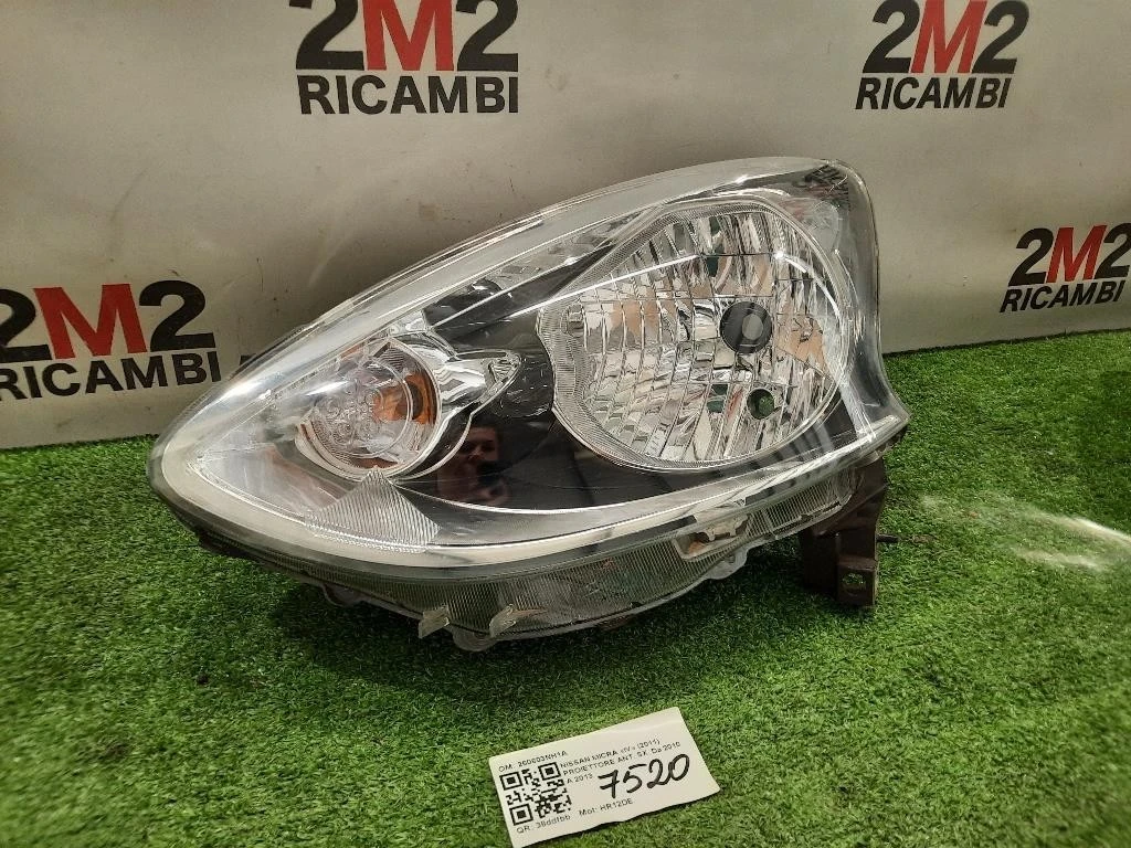Proiettore ANT SX 260603NH1A Nissan Micra IV 2011