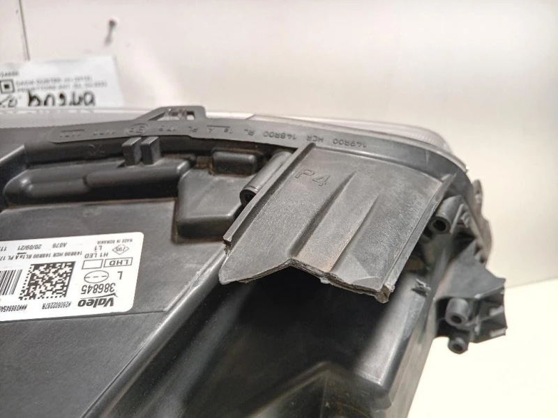 Proiettore ANT SX 260602465R Dacia Duster II 2018