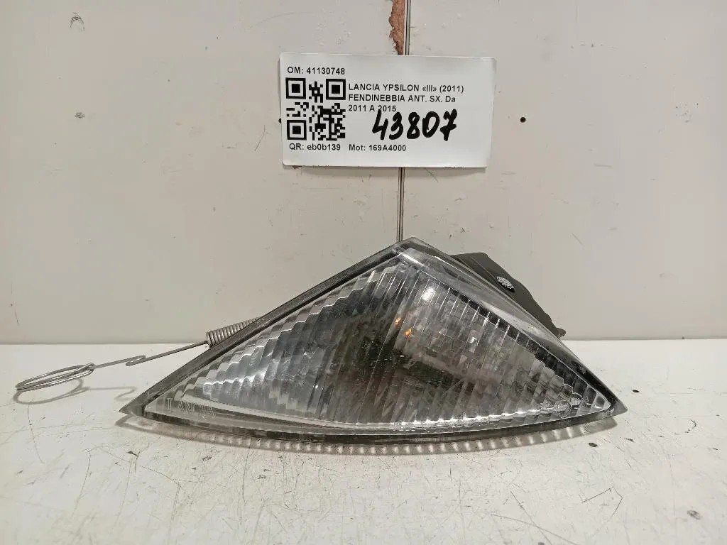 Fendinebbia ANT SX 41130748 Lancia Ypsilon III 2011