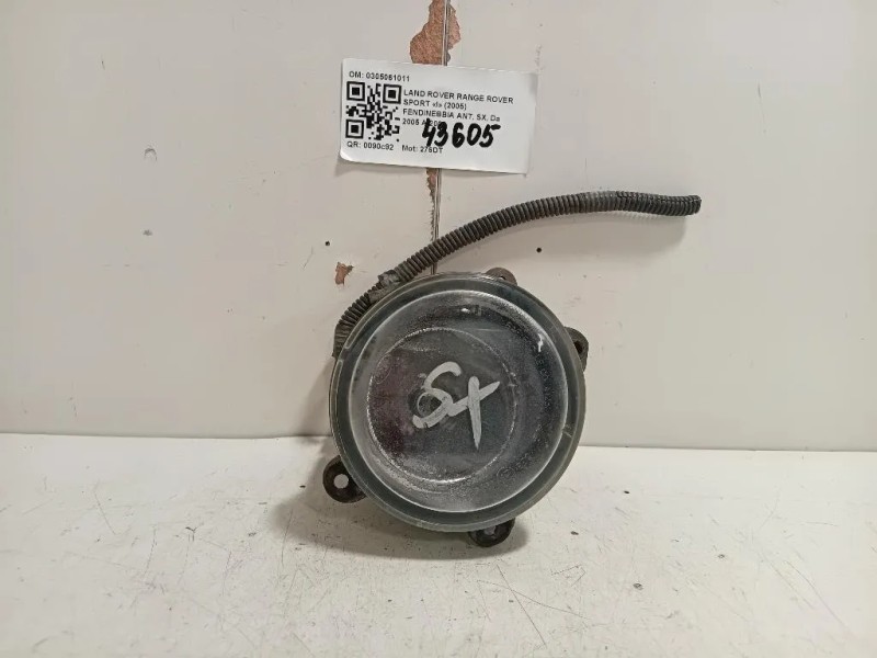 Fendinebbia ANT SX 0305061011 Land Rover Range Rover Sport I 2005