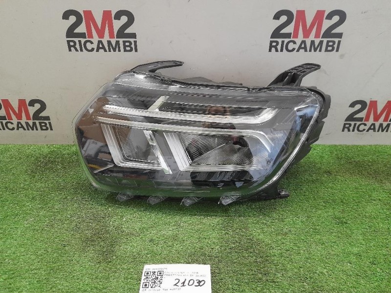 Proiettore ANT SX 260602287R Dacia Duster II 2018