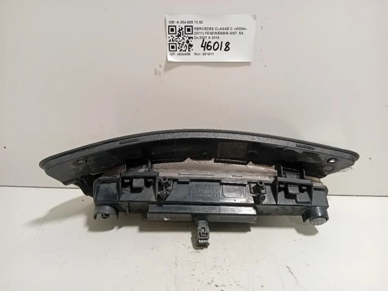 Fendinebbia ANT SX A 204 885 13 53 Mercedes Classe C W204 2011