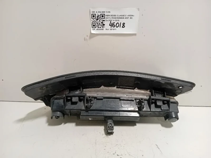 Fendinebbia ANT SX A 204 885 13 53 Mercedes Classe C W204 2011