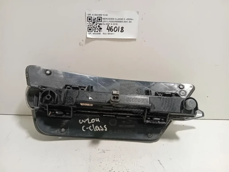 Fendinebbia ANT SX A 204 885 13 53 Mercedes Classe C W204 2011