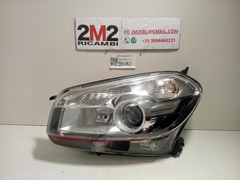 Proiettore ANT SX 1LL01033507 Nissan Qashqai I 2010