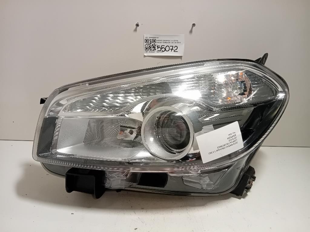 Proiettore ANT SX 26060BR01A Nissan Qashqai I 2010