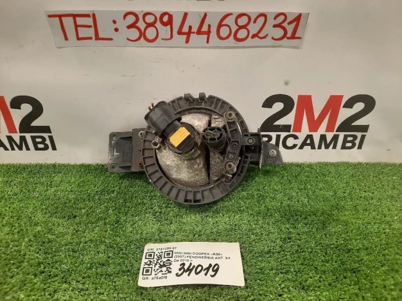 Fendinebbia ANT SX 2751295-07 Mini MINI Cooper R56 2007