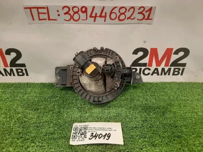 Fendinebbia ANT SX 2751295-07 Mini MINI Cooper R56 2007