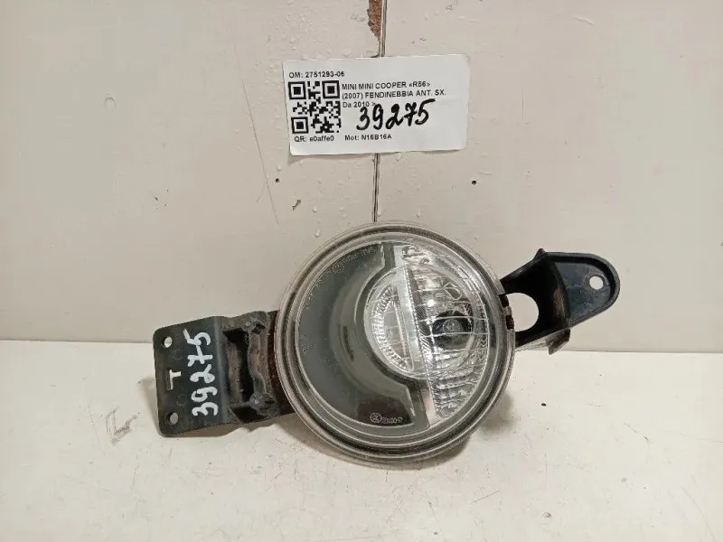 Fendinebbia ANT SX 1315300100 Mini MINI Cooper R56 2007