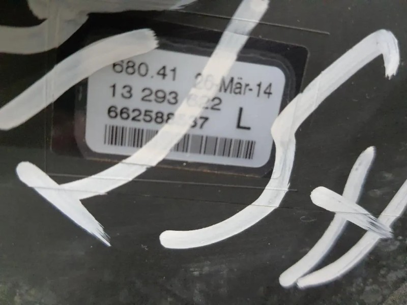 Fendinebbia ANT SX 13293622 Opel Astra J 2010