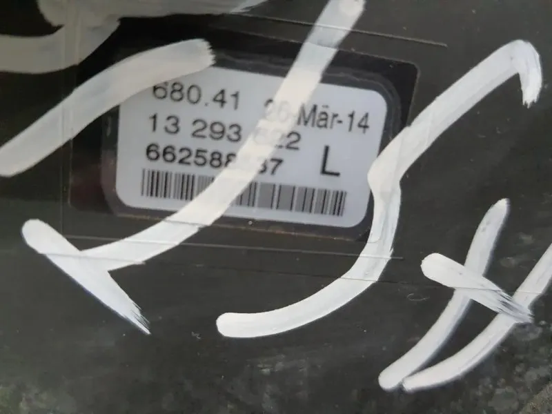 Fendinebbia ANT SX 13293622 Opel Astra J 2010