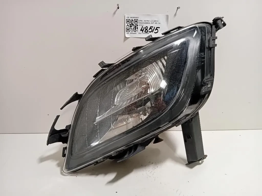Fendinebbia ANT SX 662588537 Opel Astra J 2012