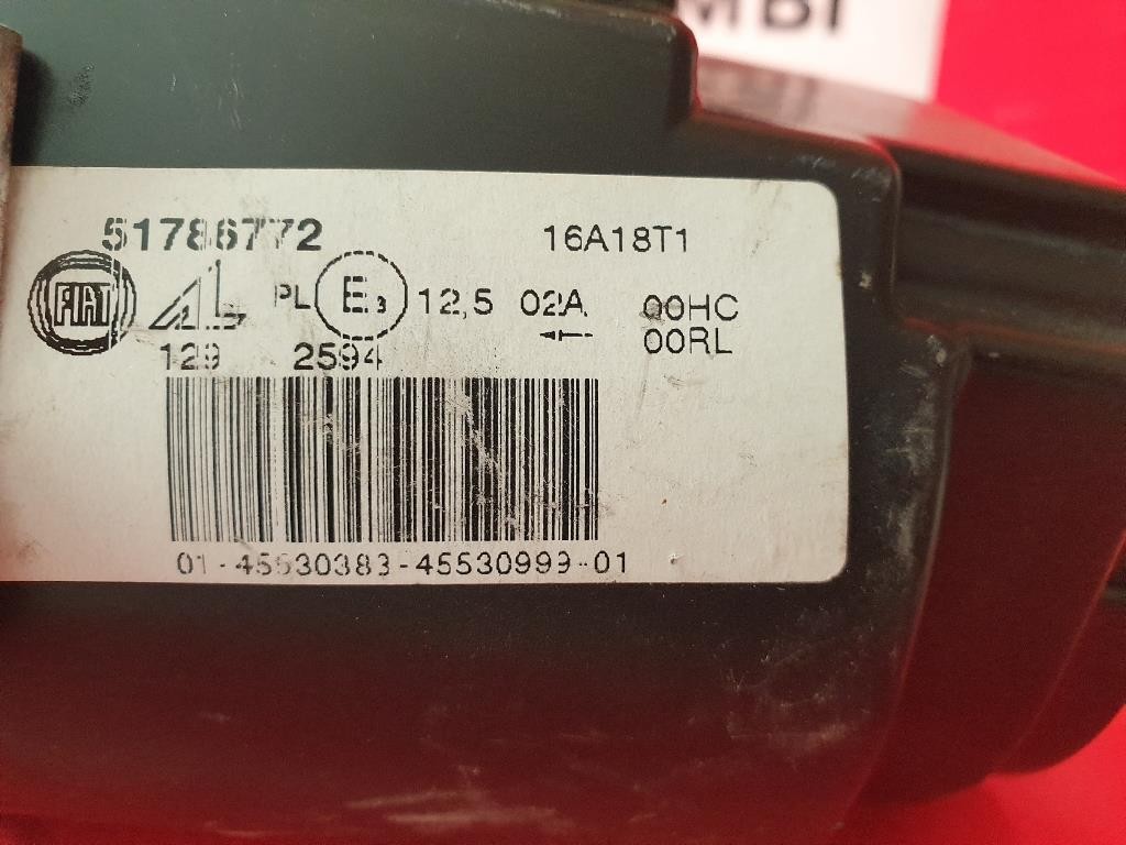 Proiettore ANT SX 51787492 Fiat 500 II 2008