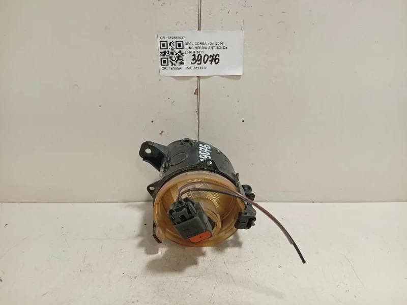 Fendinebbia ANT SX 662588537 Opel Corsa D 2010