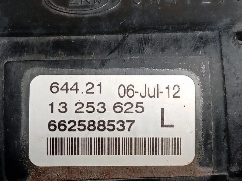 Fendinebbia ANT SX 662588537 Opel Corsa D 2010