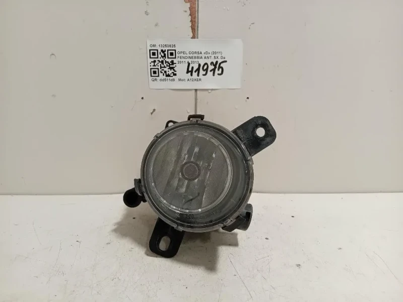 Fendinebbia ANT SX 13253625 Opel Corsa D 2011