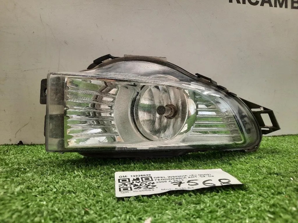 Fendinebbia ANT SX 13226828 Opel Insignia A 2009