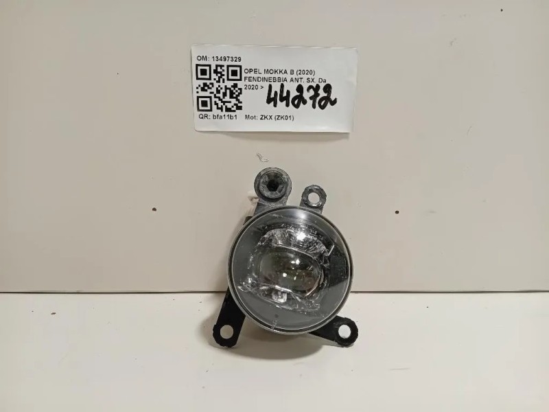 Fendinebbia ANT SX 13497329 Opel Mokka B 2020