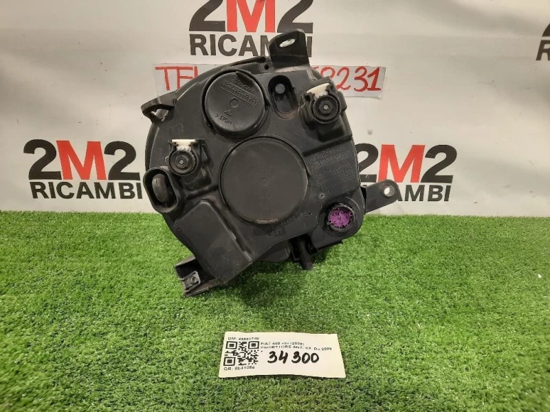 Proiettore ANT SX 45550748 Fiat 500 II 2008