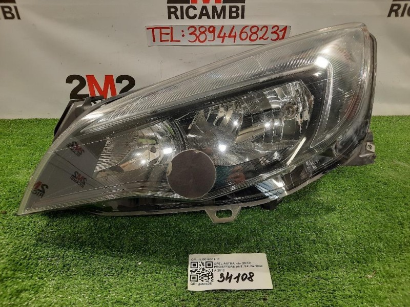 Fendinebbia ANT SX 98 362 310 80 Peugeot 3008 II 2016 Fendinebbia ANT SX 98 362 310 80 Peugeot 3008 II 2016