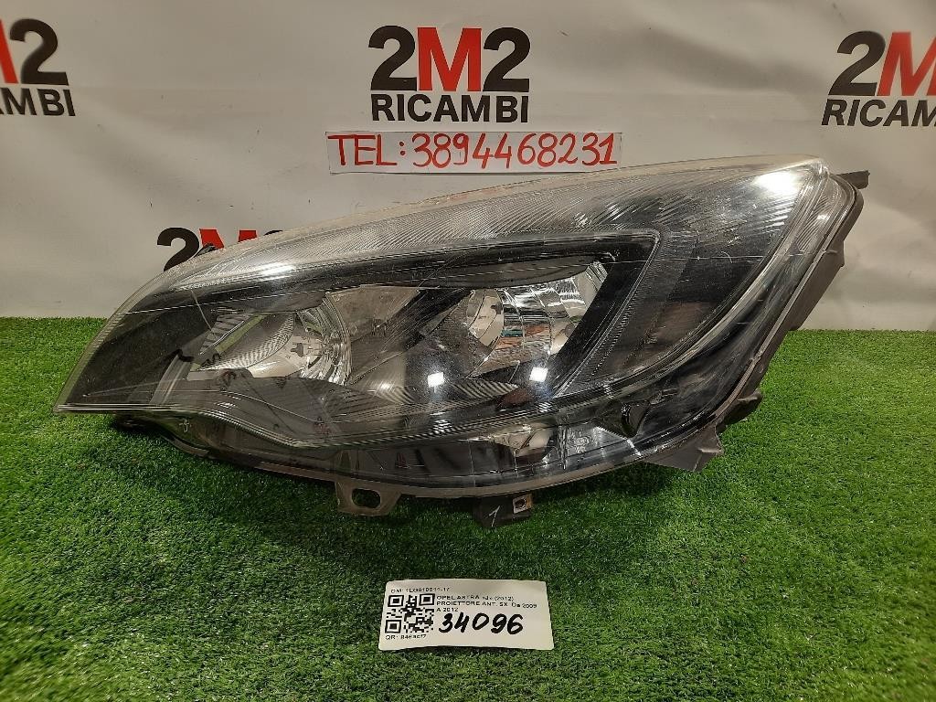 Fendinebbia ANT SX 9807432480 Peugeot 308 II 2014