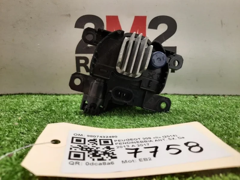 Fendinebbia ANT SX 9807432480 Peugeot 308 II 2014