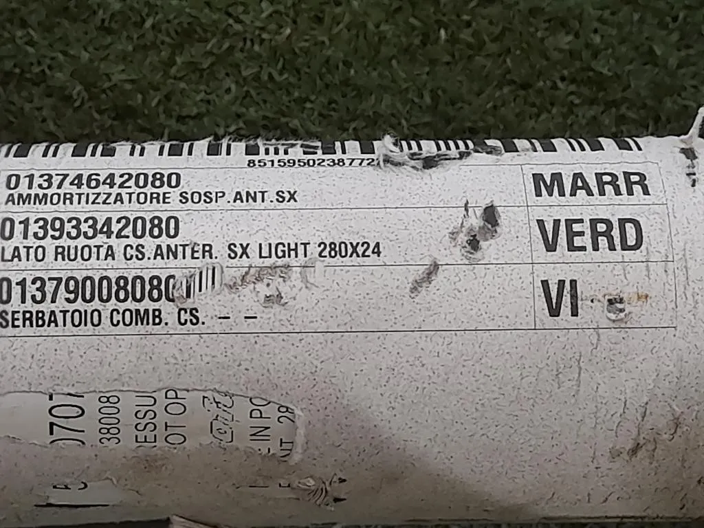 Ammortizzatore ANT SX 50707700 Citroen Jumper III 2014