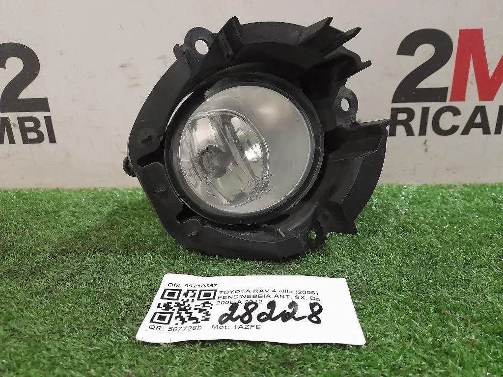 Fendinebbia ANT SX 89210657 Toyota RAV 4 III 2006