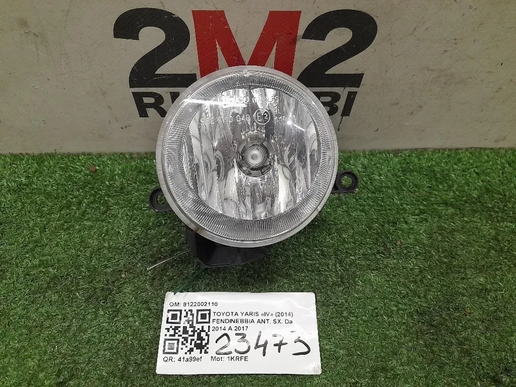 Fendinebbia ANT SX 8122002110 Toyota Yaris IV 2014