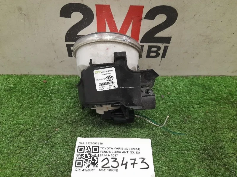 Fendinebbia ANT SX 8122002110 Toyota Yaris IV 2014