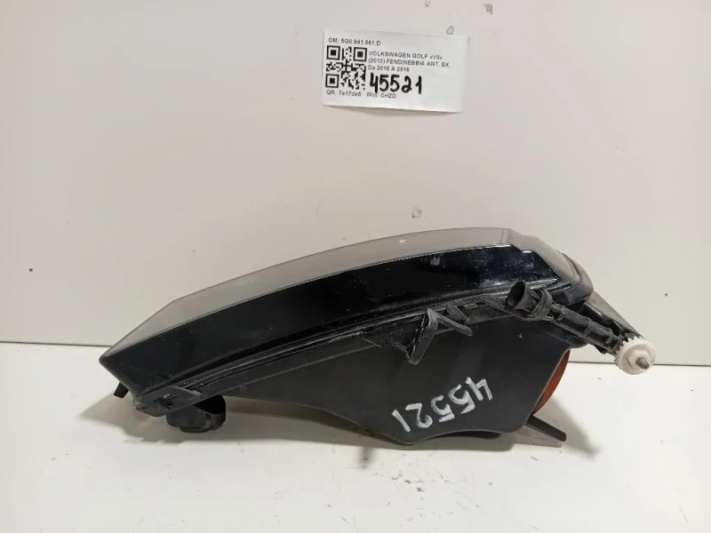 Fendinebbia ANT SX 5G0941661D Volkswagen GOLF VII 2013