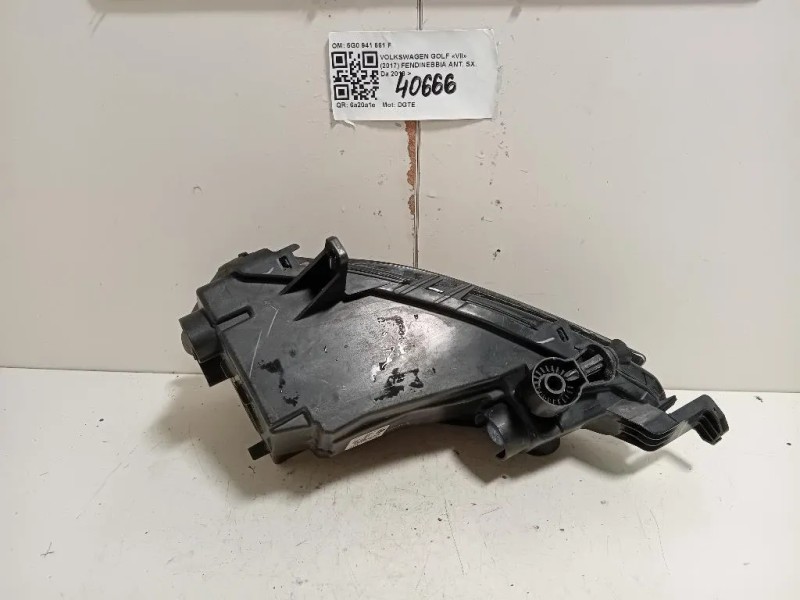 Fendinebbia ANT SX 5G0 941 661 F Volkswagen GOLF VII 2017
