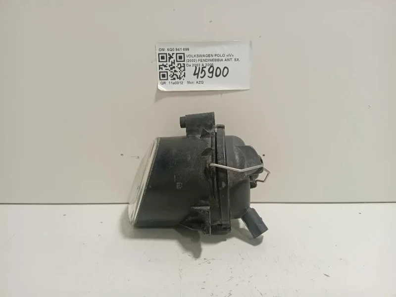 Fendinebbia ANT SX 6Q0 941 699 Volkswagen POLO IV 2002