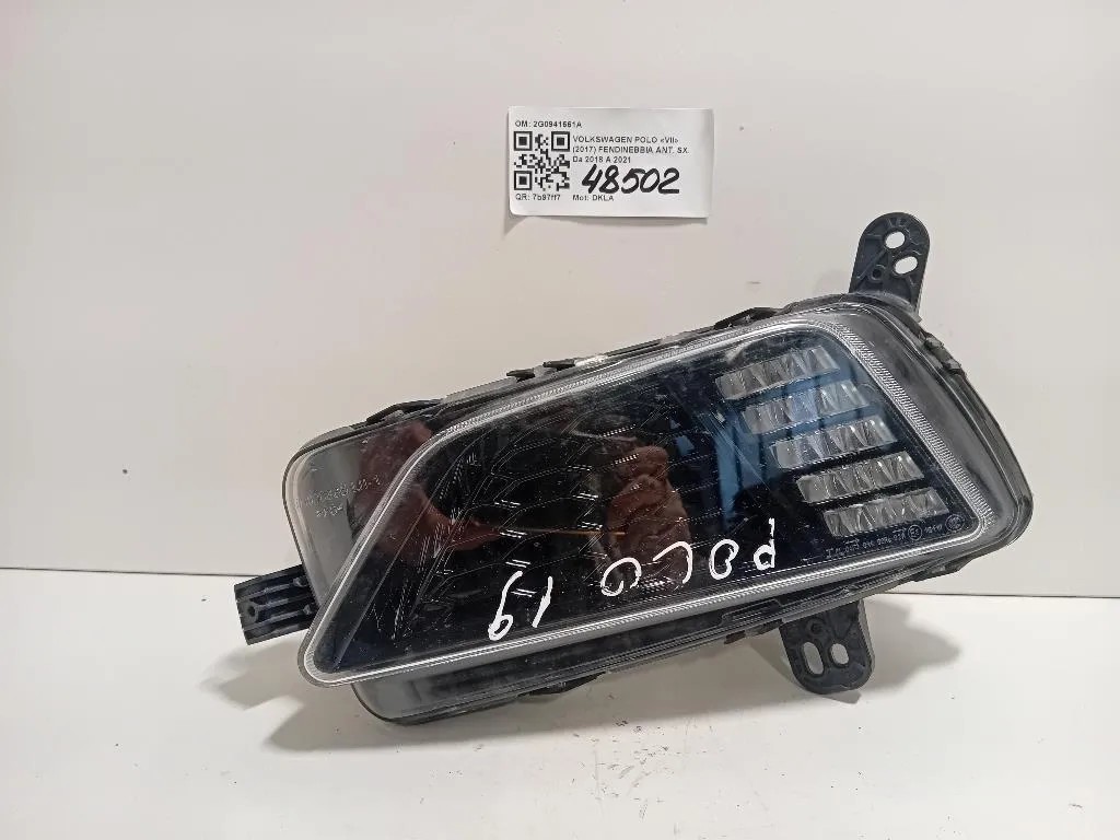 Fendinebbia ANT SX 2G0941661A Volkswagen POLO VII 2017