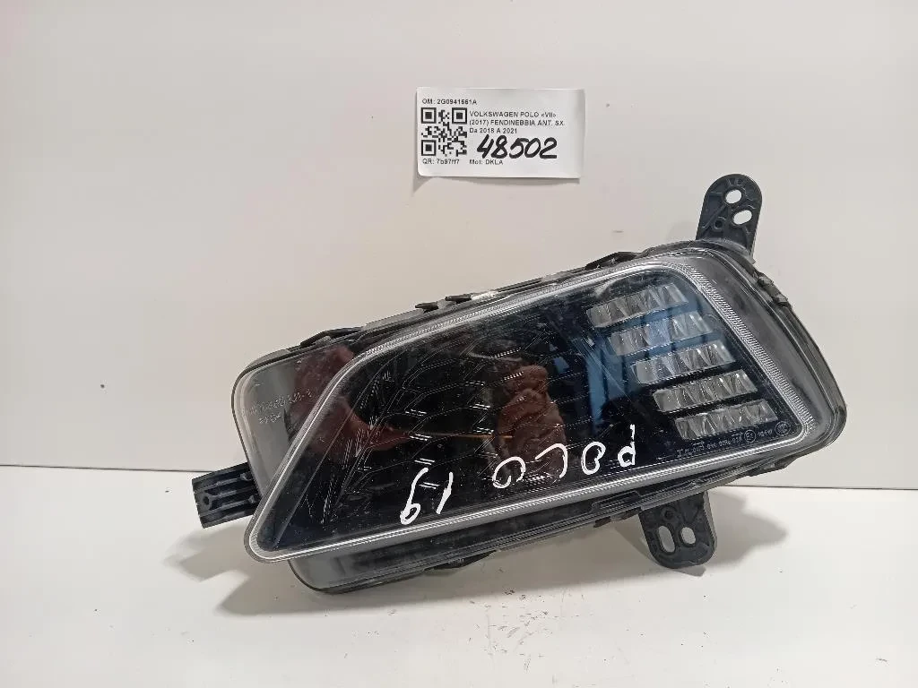 Fendinebbia ANT SX 2G0941661A Volkswagen POLO VII 2017