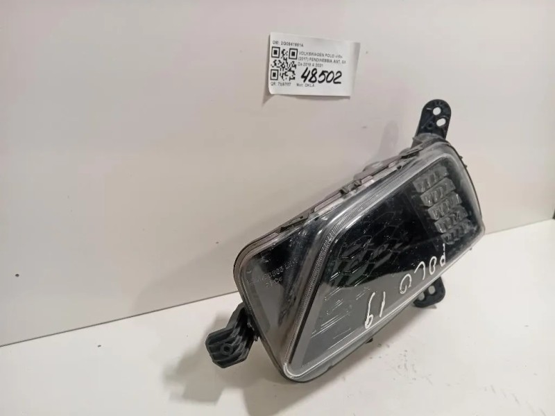 Fendinebbia ANT SX 2G0941661A Volkswagen POLO VII 2017