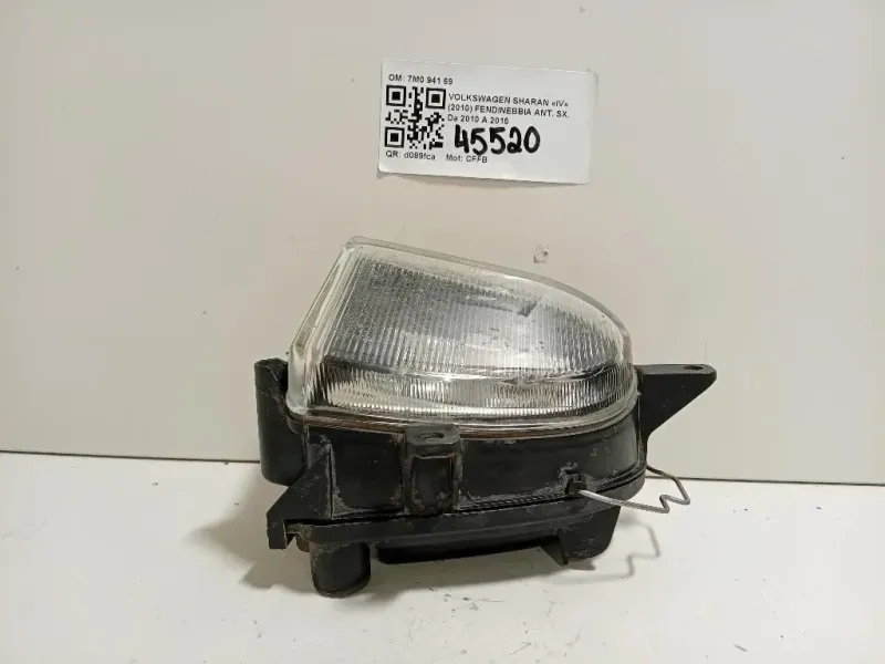 Fendinebbia ANT SX FENDINEBBIA ANT SX Volkswagen Sharan IV 2010