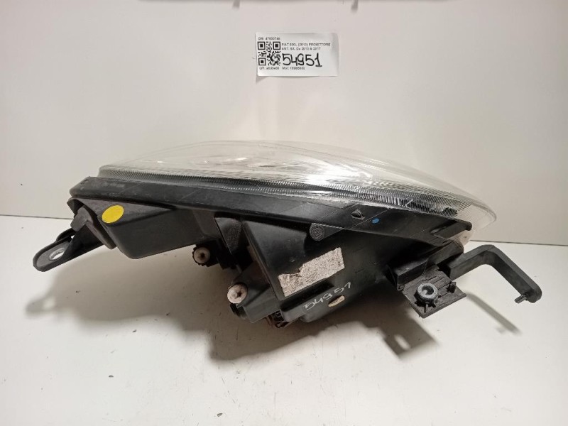 Proiettore ANT SX 47530748 Fiat 500L 2013