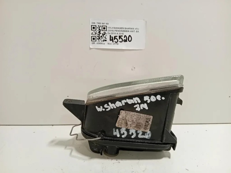 Fendinebbia ANT SX FENDINEBBIA ANT SX Volkswagen Sharan IV 2010