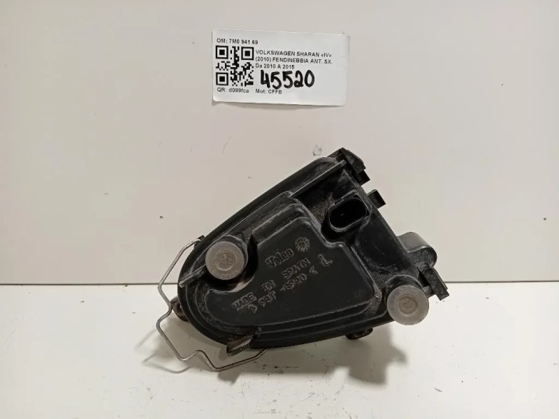 Fendinebbia ANT SX FENDINEBBIA ANT SX Volkswagen Sharan IV 2010