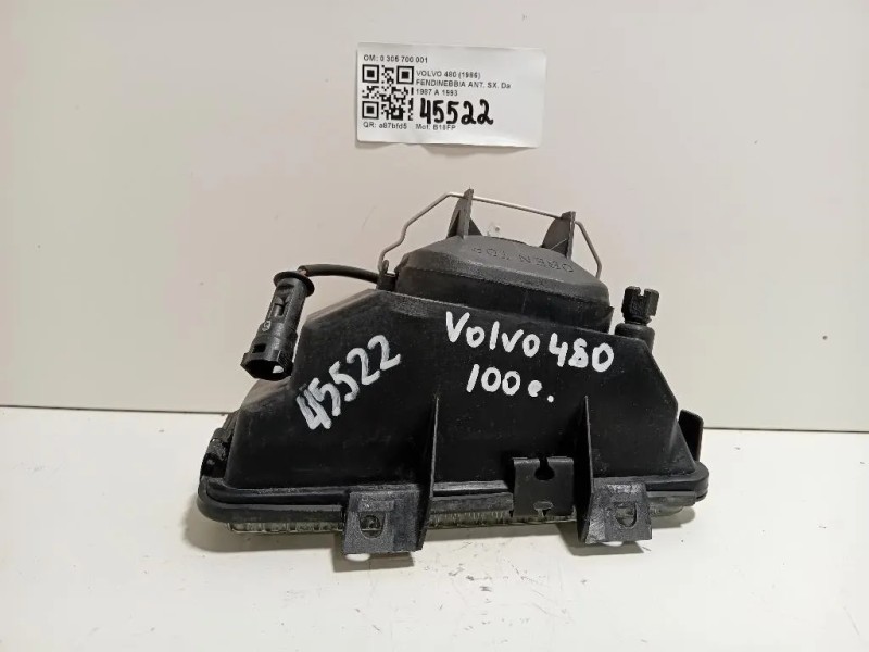 Fendinebbia ANT SX FENDINEBBIA ANT SX Volvo 480 1986