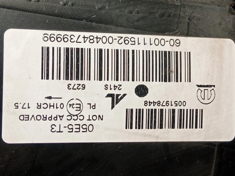 Proiettore ANT SX 0051978448 Fiat 500X 2015