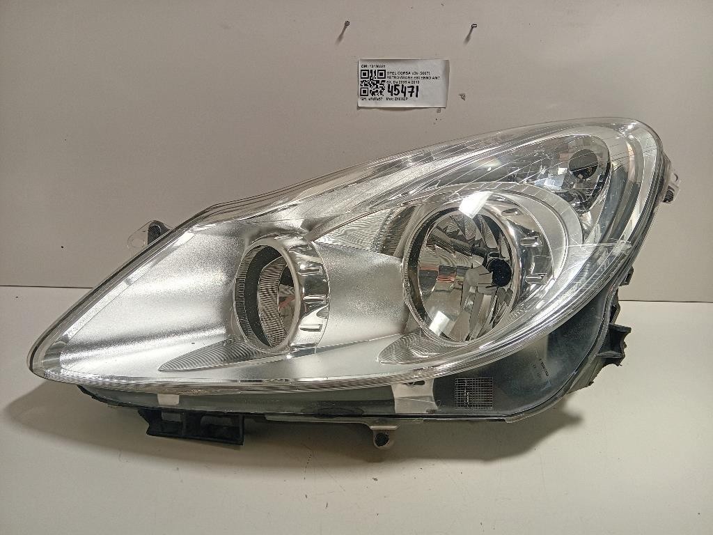 Proiettore ANT SX 13186381 Opel Corsa D 2007