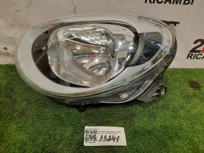 Proiettore ANT SX 48470748 LH Fiat 500X 2015