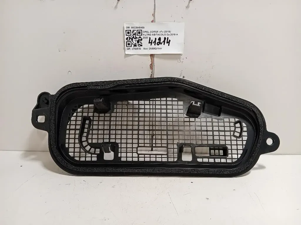 Filtro Abitacolo 9822948480 COPERCHIO FILTRO ABITACOLO Opel Corsa F 2019
