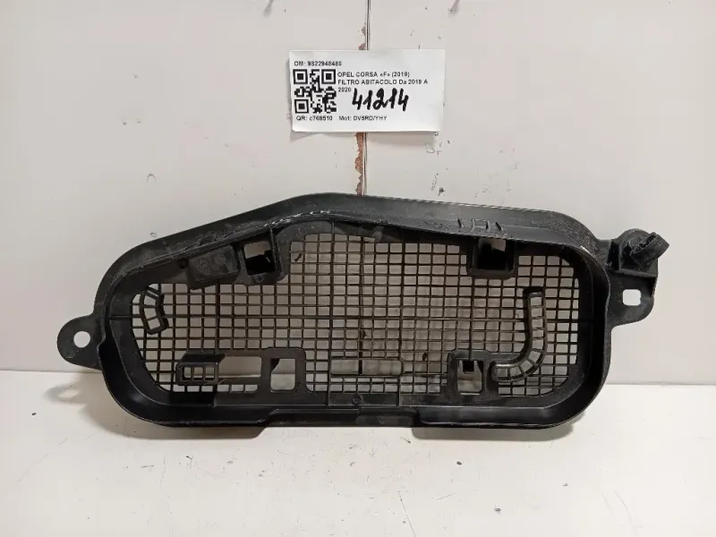 Filtro Abitacolo 9822948480 COPERCHIO FILTRO ABITACOLO Opel Corsa F 2019