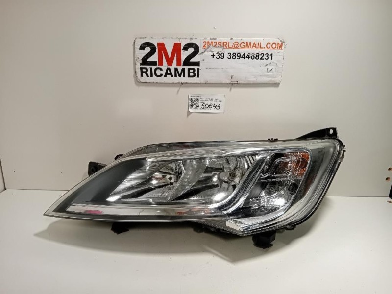 Proiettore ANT SX 1374298080 Fiat Ducato 250 2007