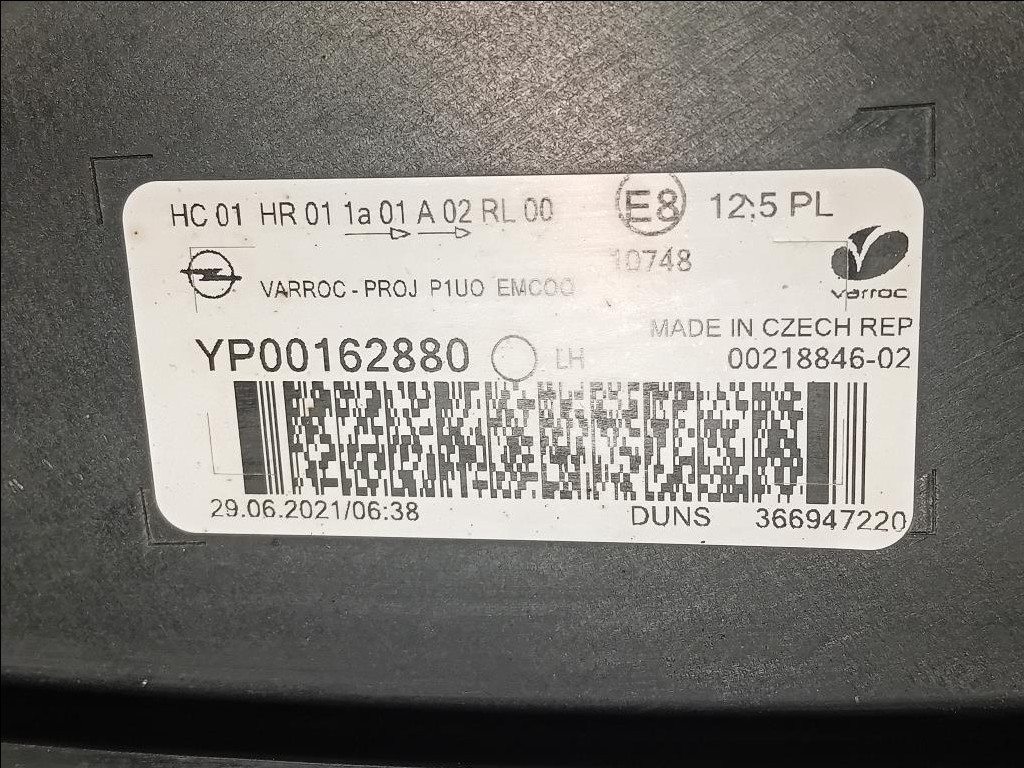 Filtro Antiparticolato FAP 55571287 Opel Mokka 2013